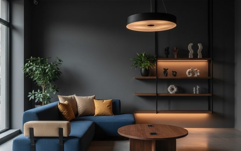 Mobiliario adaptado: Sofás, mesas y estanterías ergonómicas y seguras
