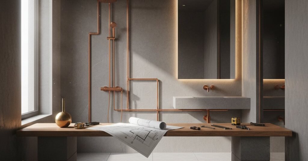 Checklist baño: por qué mover el inodoro sale tan caro