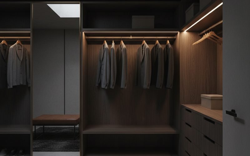 Medidas mínimas: ¿Cabe o no cabe un vestidor en tu casa?