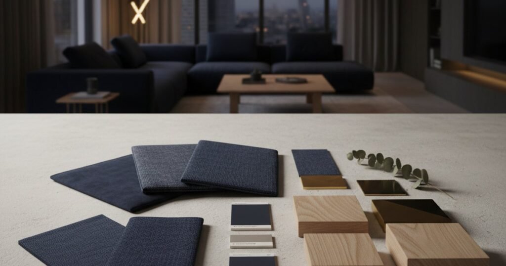 Cómo pintar el salón de azul sin perder luz ni presupuesto