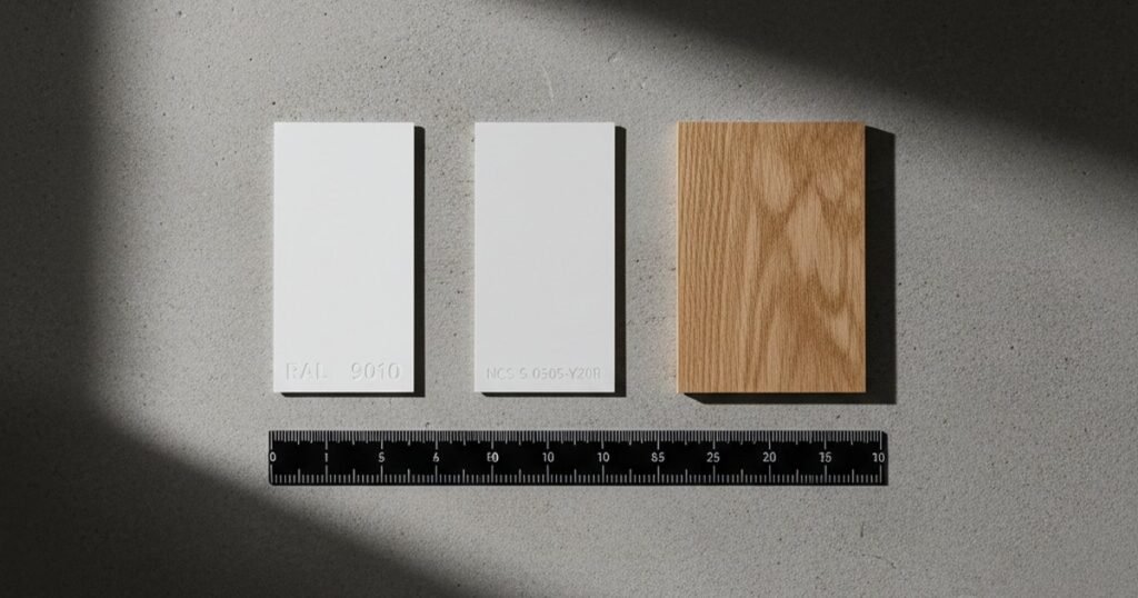 Pintar el salón de blanco: por qué el RAL 9010 es un error