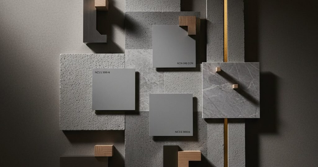 Gris minimalista en casa: precios, códigos RAL y errores