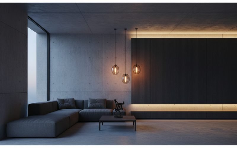 Orientación y luz: el gris cambia según el sol