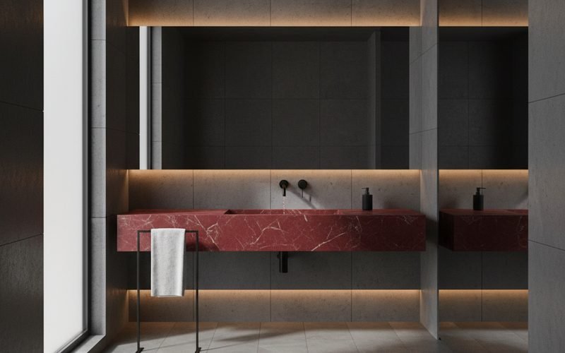 El error del lavabo Ferrari: por qué el RAL 3020 es peligroso