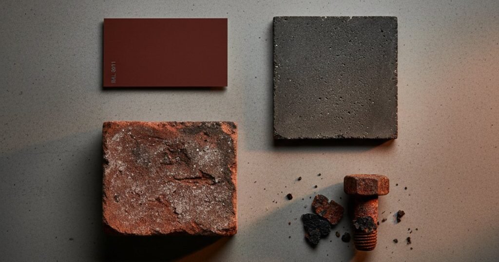 Cómo elegir el rojo industrial para no cansar la vista