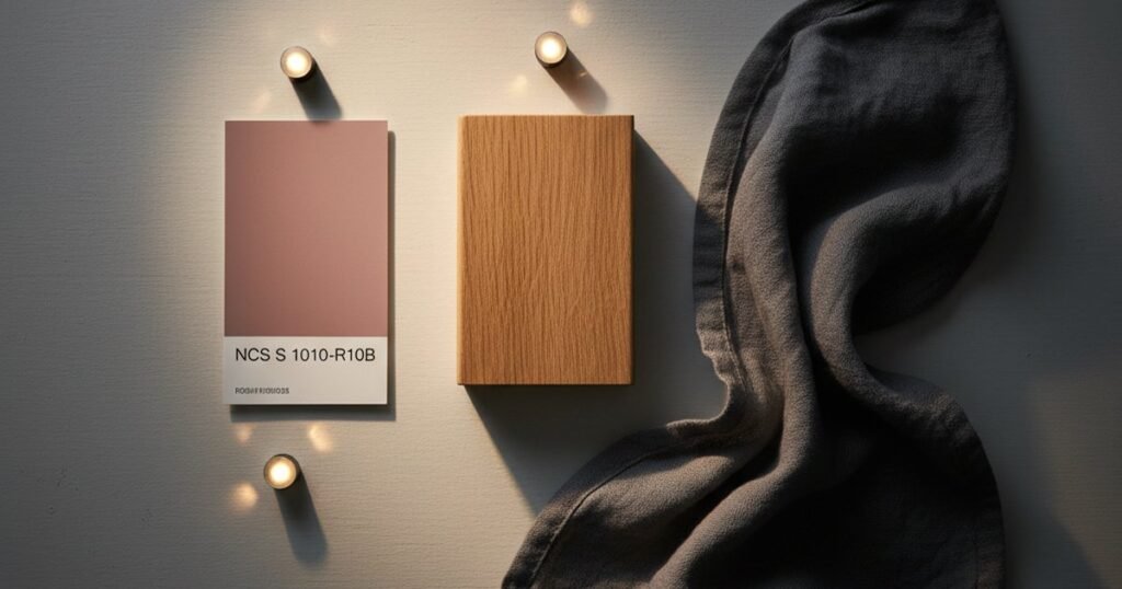 Cómo elegir el rosa para el dormitorio: códigos NCS y luz