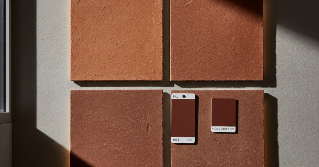 Terracota en el baño: barro real vs porcelánico imitación