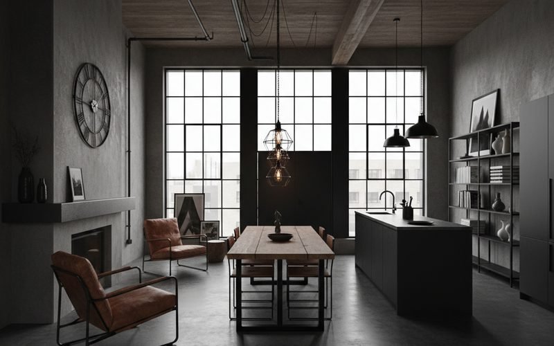 ¿Qué define el Estilo Industrial?