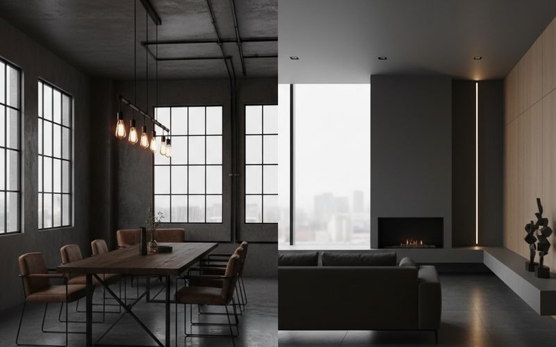 Comparativa técnica: Industrial vs Moderno