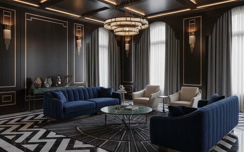 Claves del estilo Art Déco: materiales y geometría que sí funcionan