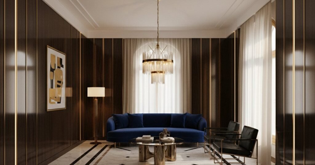 Art Déco en casa: por qué tu techo de 2,40m no lo aguanta