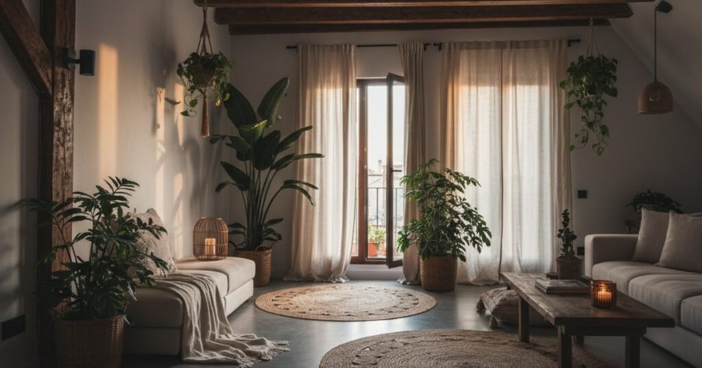 Estilo bohemio en áticos: claves para mezclar sin errores