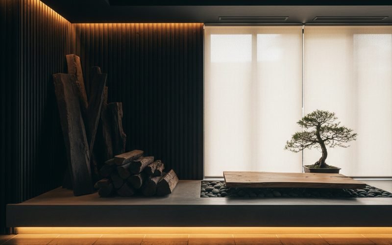 Materiales que aguantan: por qué el pino no es zen