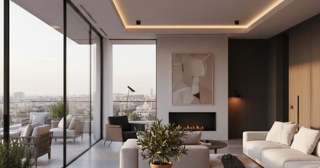 Cómo aprovechar un ático de 70m2 sin perder el salón