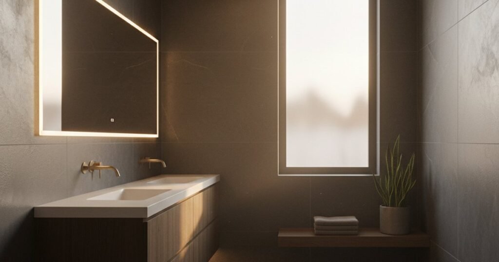 Baño en piso de 120m2: qué cabe y qué no