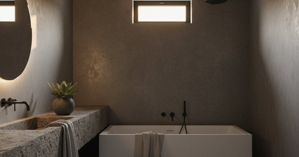 Vigas de madera en el baño: cómo evitar que se pudran