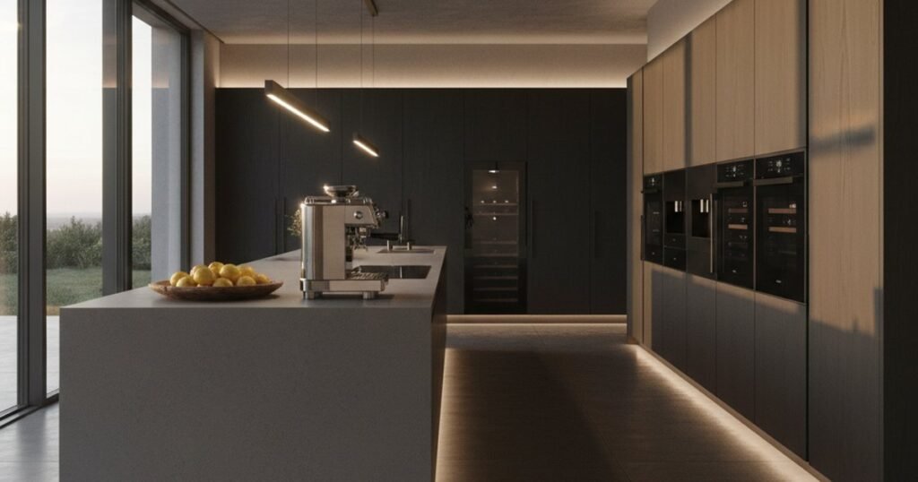 Cocina de 150m2: ideas de diseño y errores de escala
