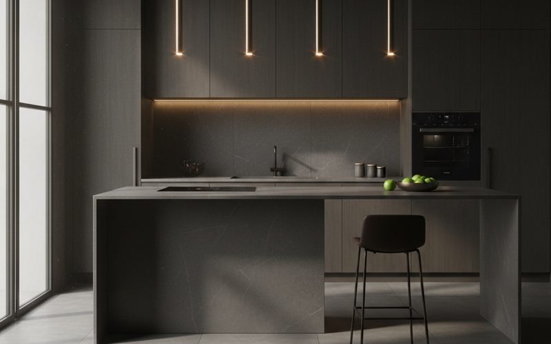 Materiales: Silestone vs. Porcelánico de 24 €/m²