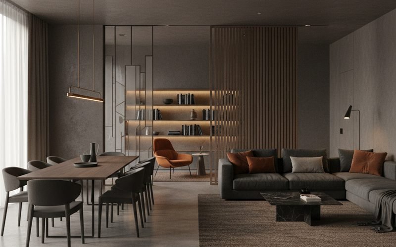 Zonificar 120 m²: el truco de las tres áreas independientes