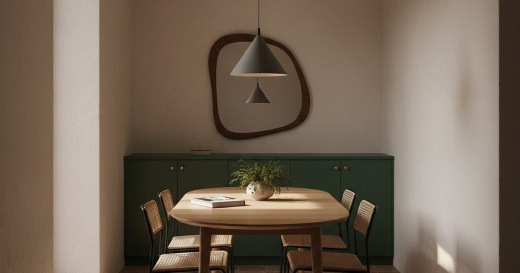 Comedor mal distribuido: cómo ganar espacio con medidas