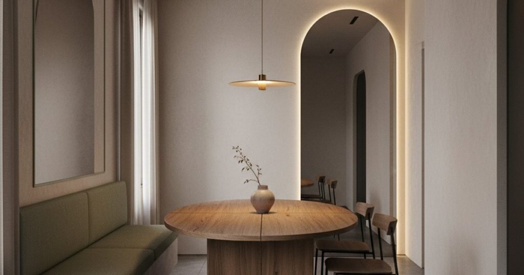 Comedor sin obras: cómo ganar espacio con matemáticas