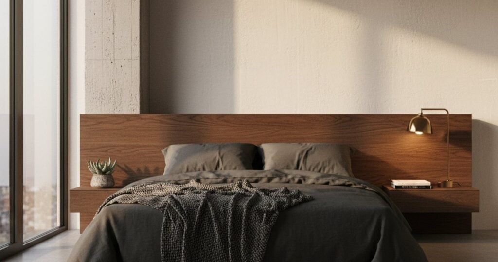 Dormitorio con columnas: qué cabe y qué no en 10 m²