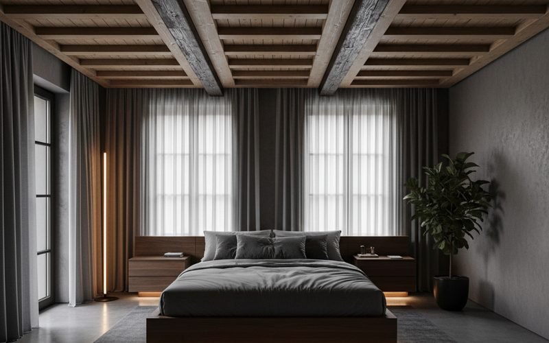 Vigas estructurales vs. decorativas: no me hagas la cama