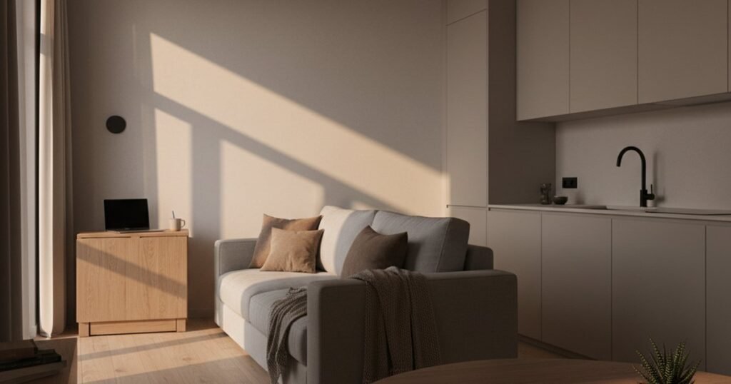 Estudio de 30m2: qué cabe de verdad y qué es un error