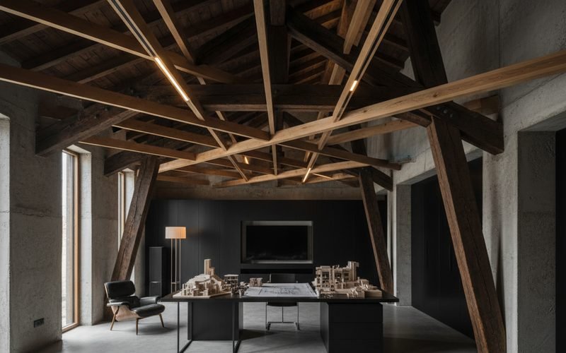 Vigas estructurales vs decorativas: no todo lo que brilla es roble