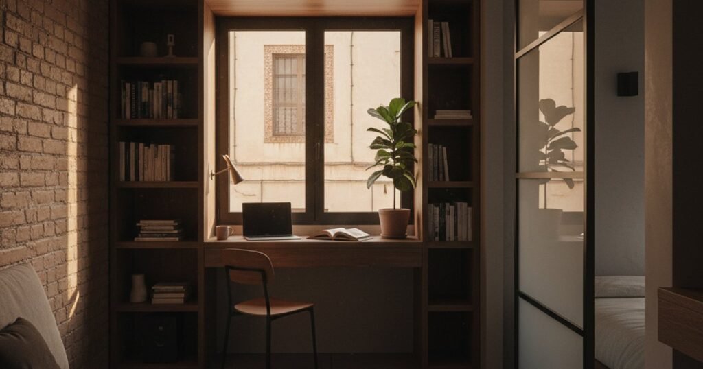 Ideas para estudio mal distribuido: qué mover para ganar 3m²