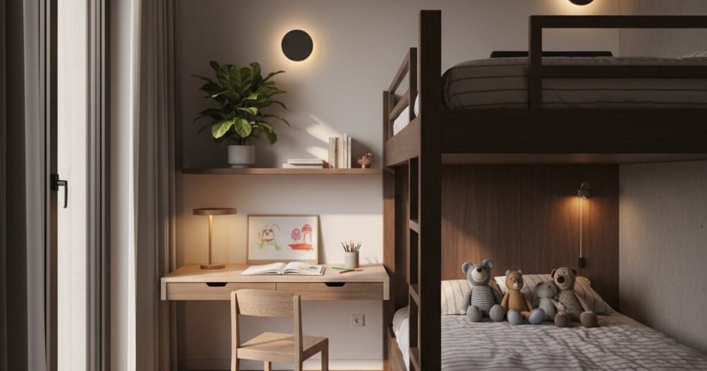 Cómo amueblar el cuarto de los niños en un piso de 120m²