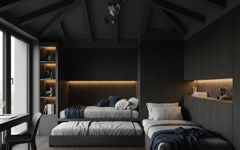 Mobiliario inteligente: la cama nido en L