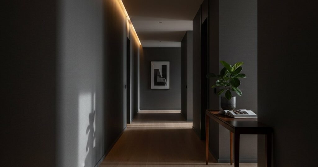 Decorar el pasillo en un piso de 120m2 sin crear un túnel