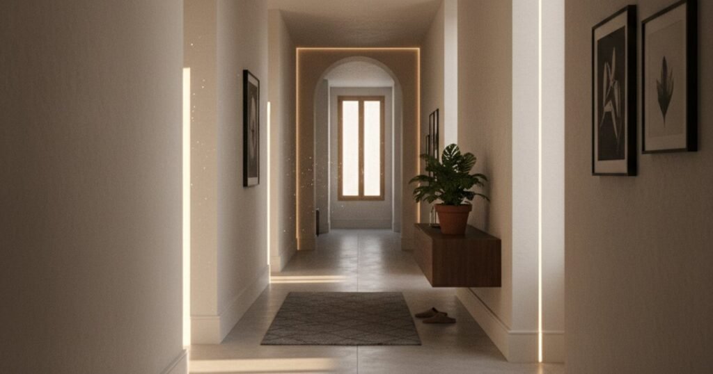 Pasillo de 20m2: ideas para no crear un túnel