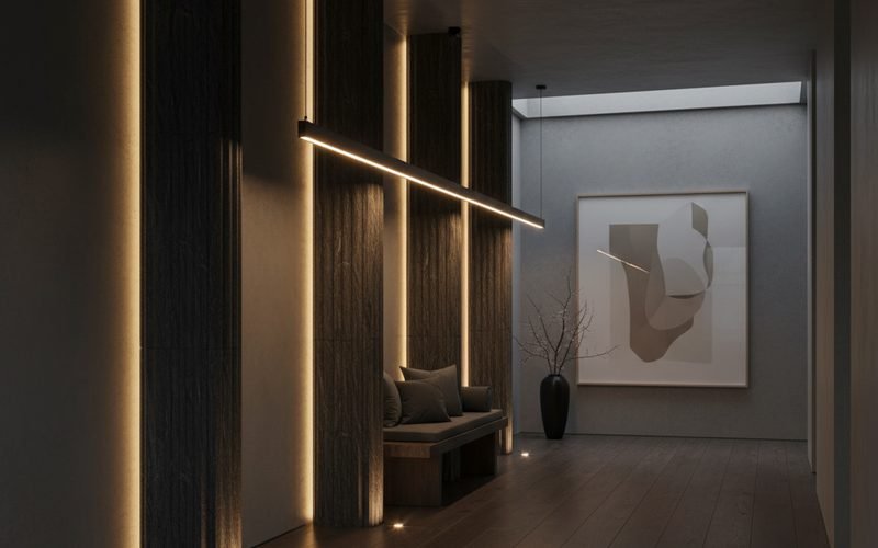 Iluminación estratégica: de pilar a escultura