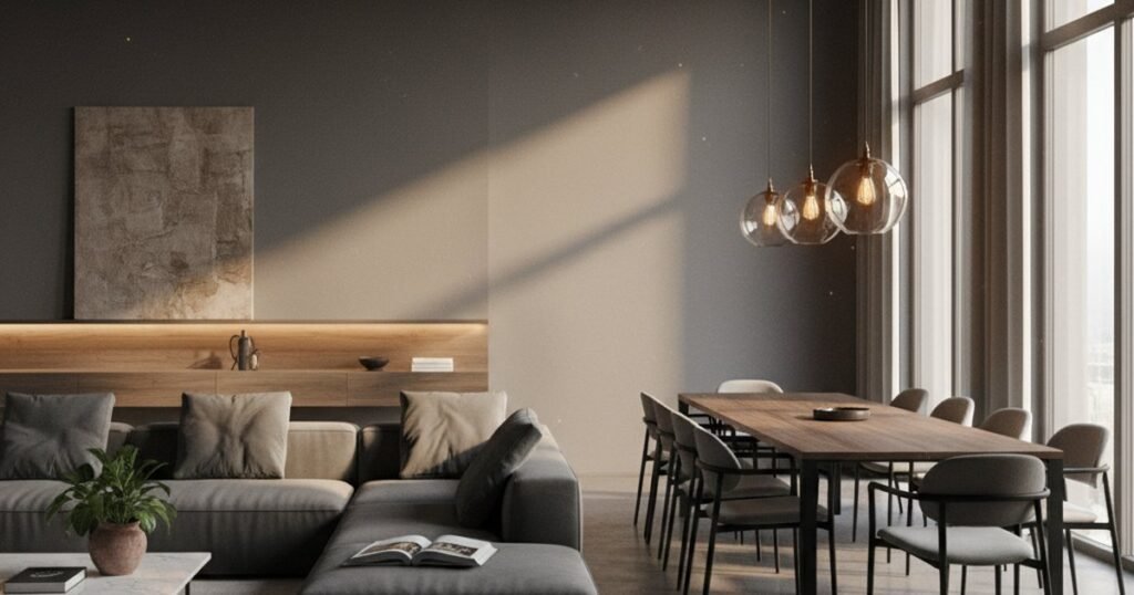 Zonificar un salón de 50m²: medidas y normativa real