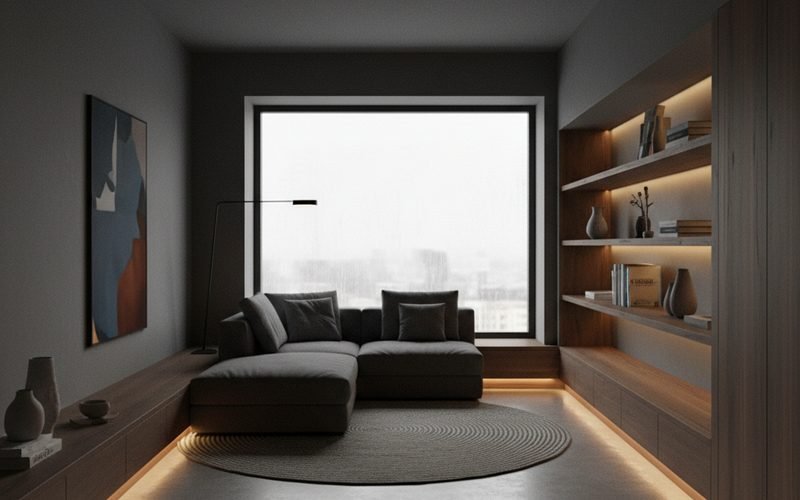Muebles estratégicos para espacios difíciles