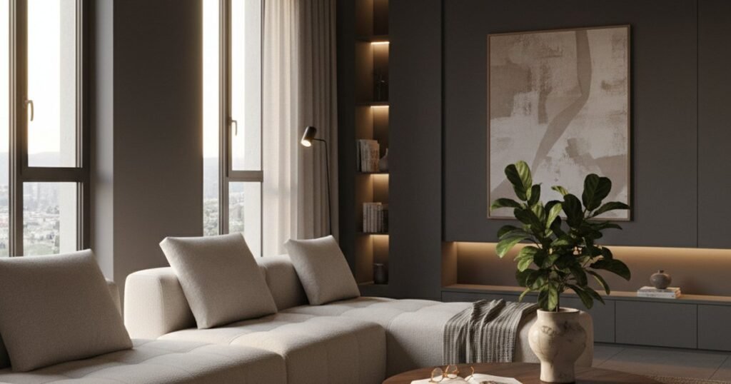 Salón de obra nueva: por qué no cabe lo que ves en Pinterest