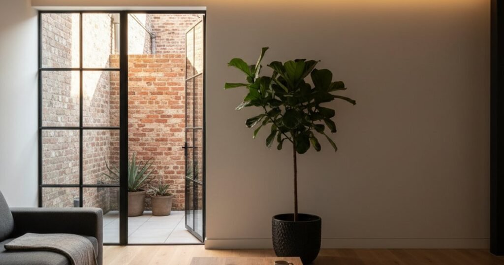 Cómo ganar luz en el salón de planta baja sin tirar la casa