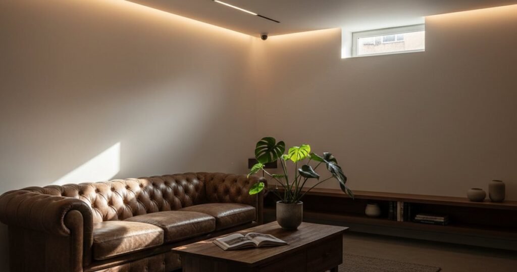 Cómo decorar el sótano con muebles viejos sin obras
