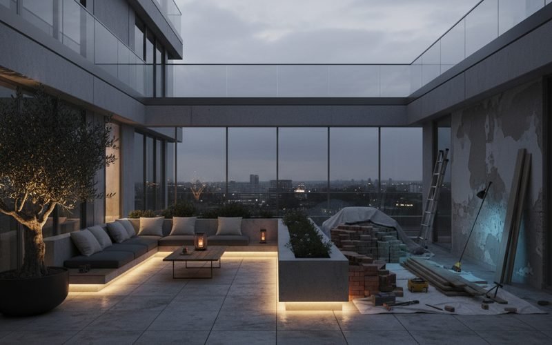 Diagnóstico: ¿está la terraza para fotos o para obra?