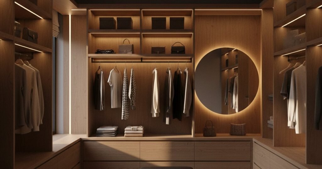 Vestidor en casa de 150m2: qué cabe y cuánto cuesta