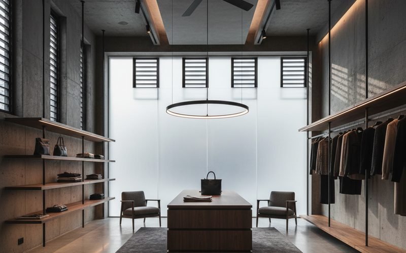 Iluminación y ventilación en bajos comerciales