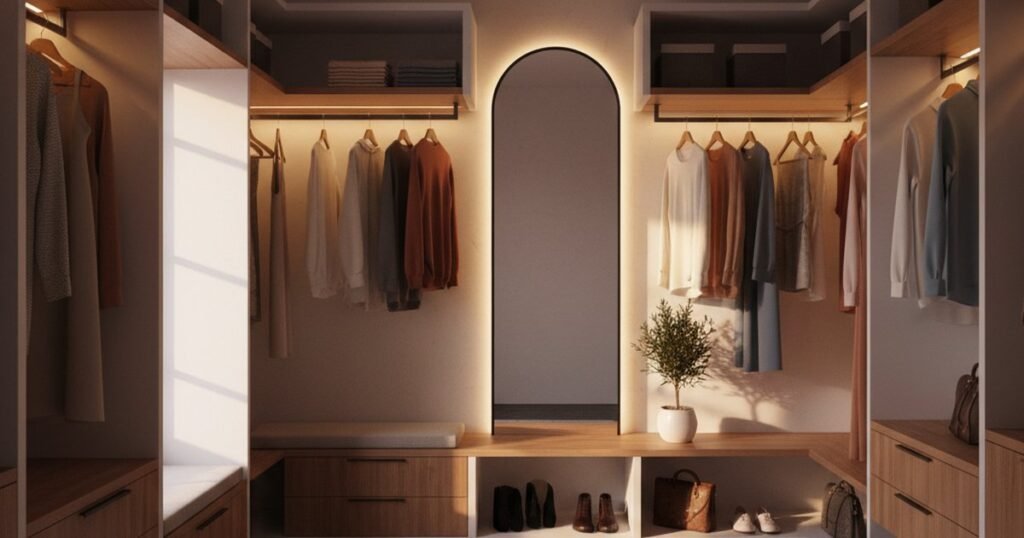 Cómo meter un vestidor en 3m² sin ahogar el dormitorio