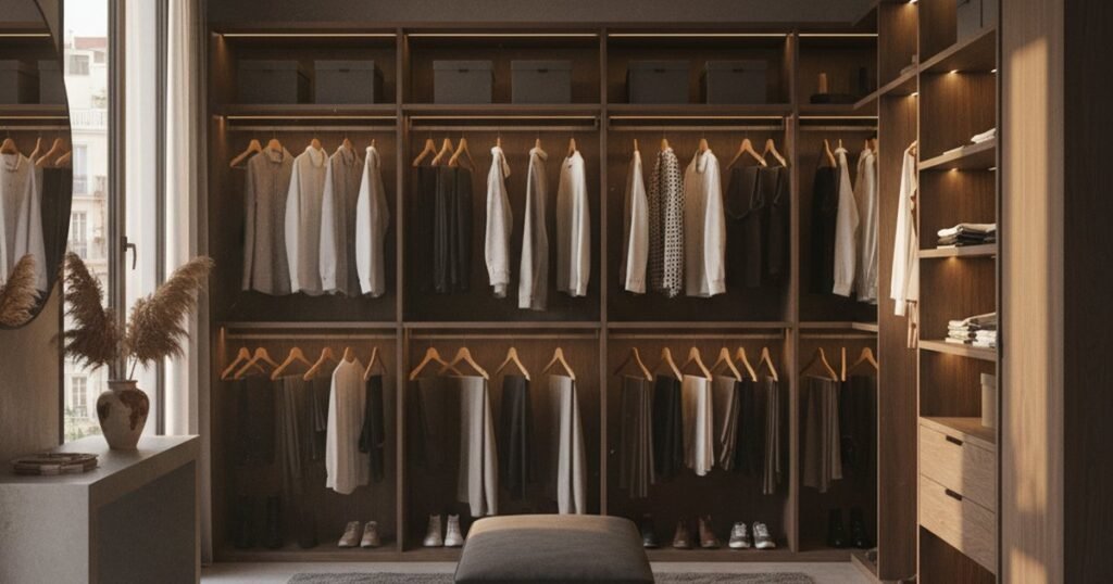 Vestidor barato: cómo montarlo sin que parezca un trastero