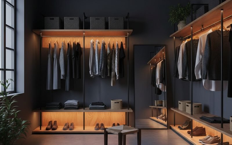 La clave de un vestidor low cost: ¿Es realmente posible?