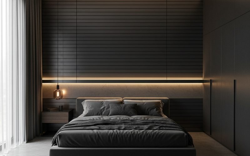 Cómo instalar acero sin que el dormitorio parezca una cárcel