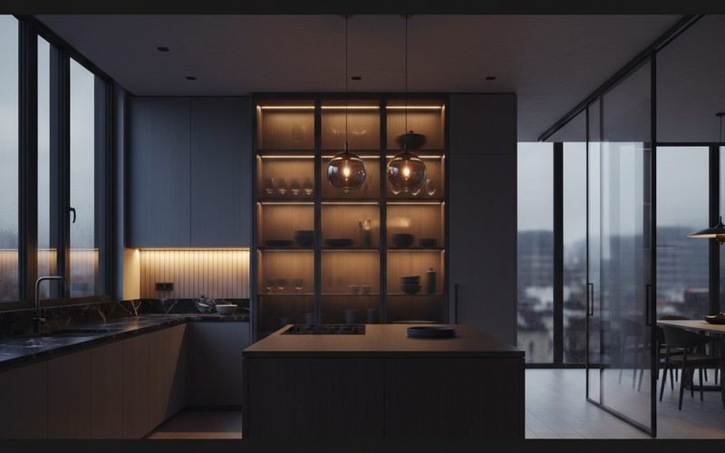 Tipos de cristal para la cocina: no todo es estética