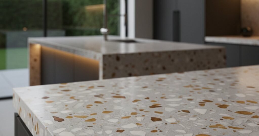 Terrazo en la cocina: precios m2 y normativa real 2026