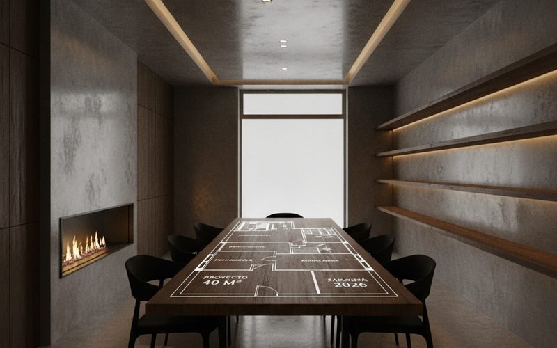 Tabla de costes detallada (Proyecto 40 m²)